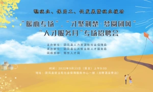 稳就业、保用工、促发展暨就业援助 “暖心专场”、“才聚荆楚   梦圆团风”、“人才服务月”专场招聘会