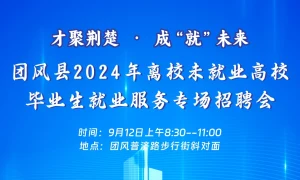 团风县2024年离校未就业高校毕业生专场招聘会