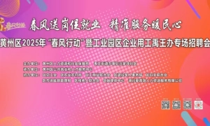 黄州区2025年“春风行动”暨工业园区企业用工禹王办专场招聘会